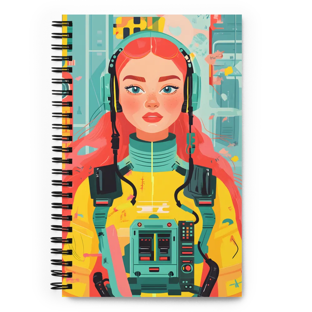 Galactic DJ 
 Spiral Notebook | 140 pages