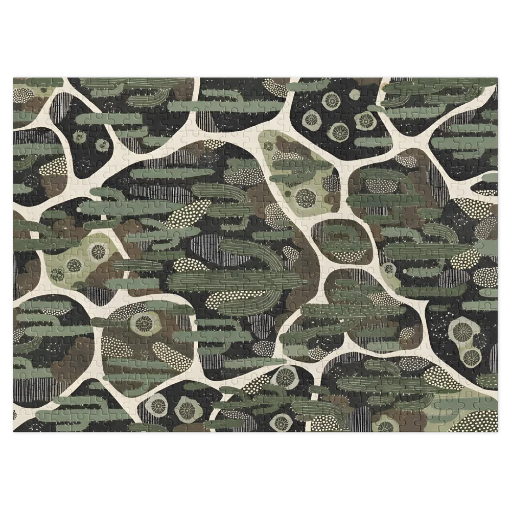 Desert Cactus Pattern | Jigsaw Puzzles