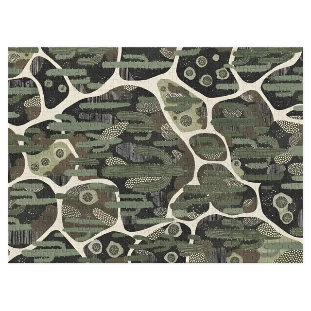 Desert Cactus Pattern | Jigsaw Puzzles