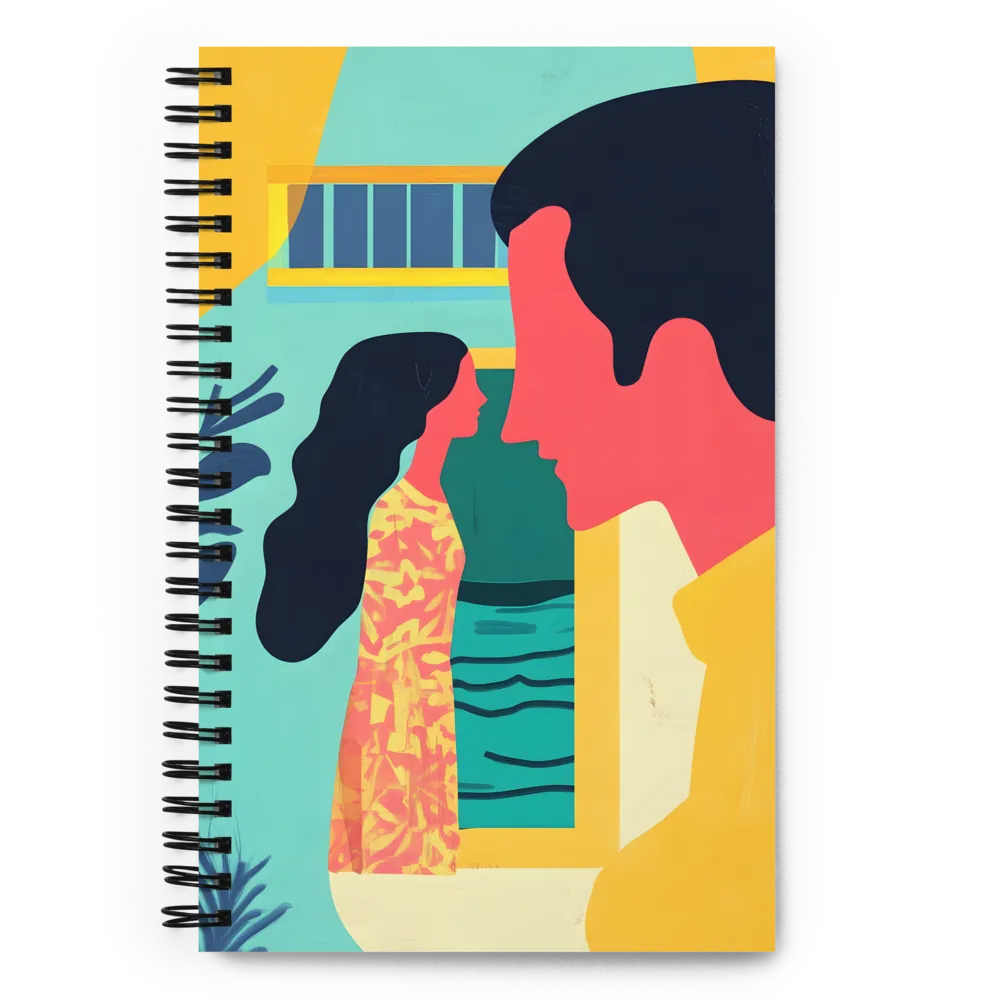 Gaze Across 
 Spiral Notebook | 140 pages