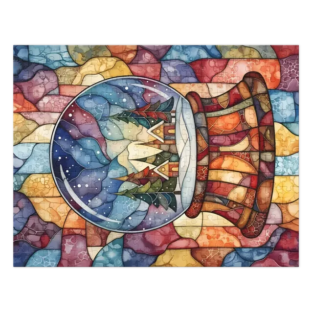 Snow Globe Mosaic | Jigsaw Puzzles