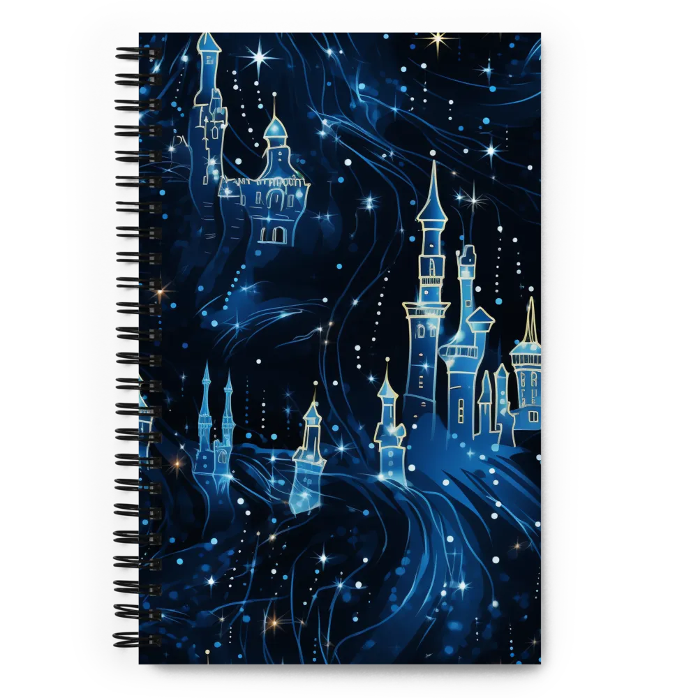 Dreamy Castles in a Starry Sky
