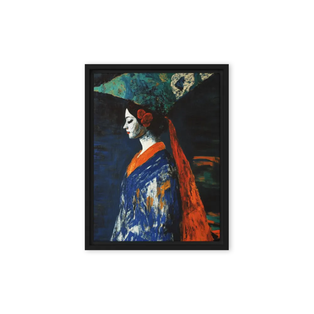 The Kimono's Whisper | Art Print