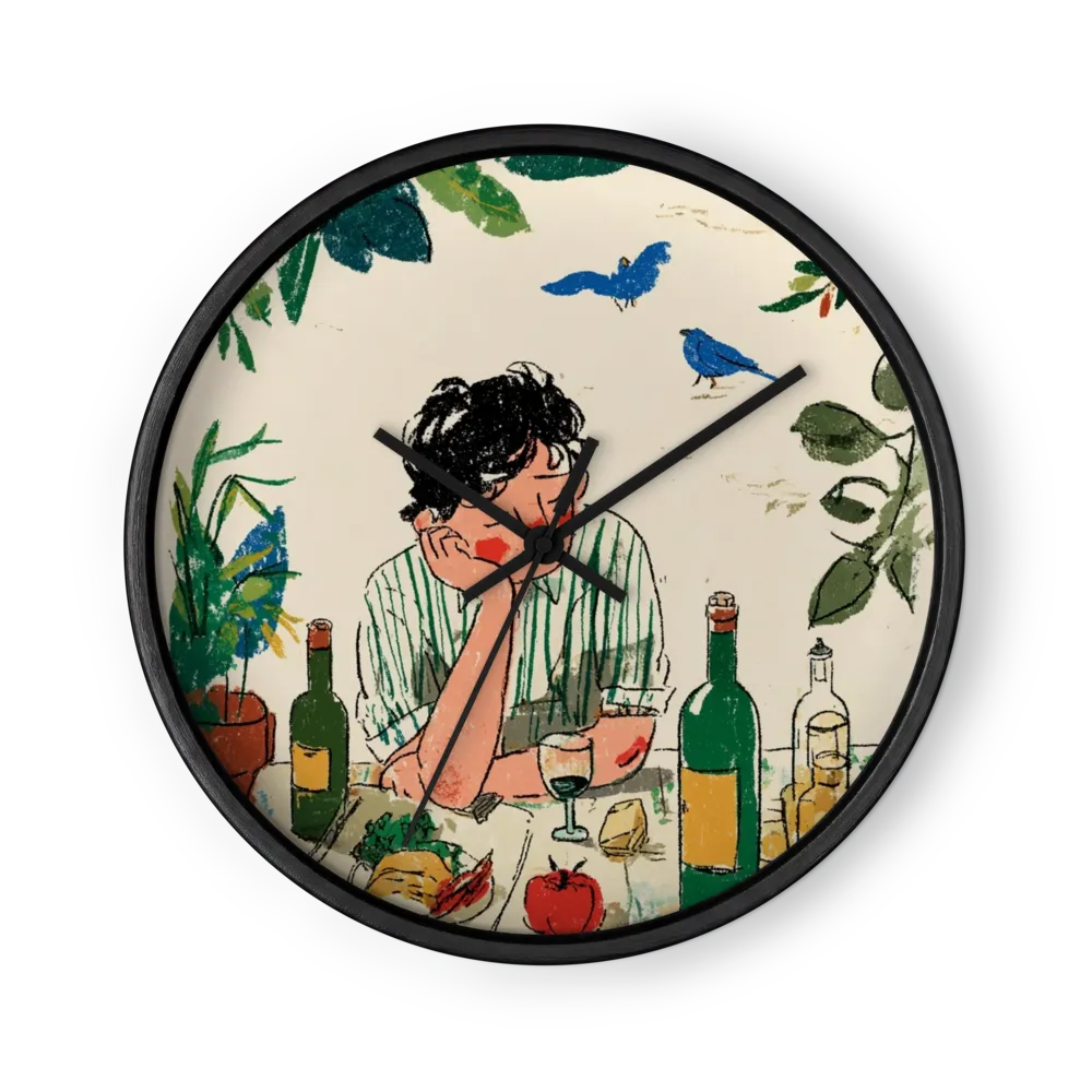 Pranzo Solitario | Orologio da parete