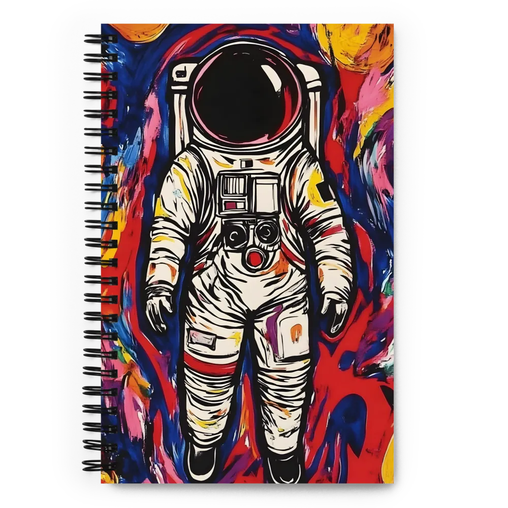 Cosmic Pop Astronaut 
 Spiral Notebook | 140 pages