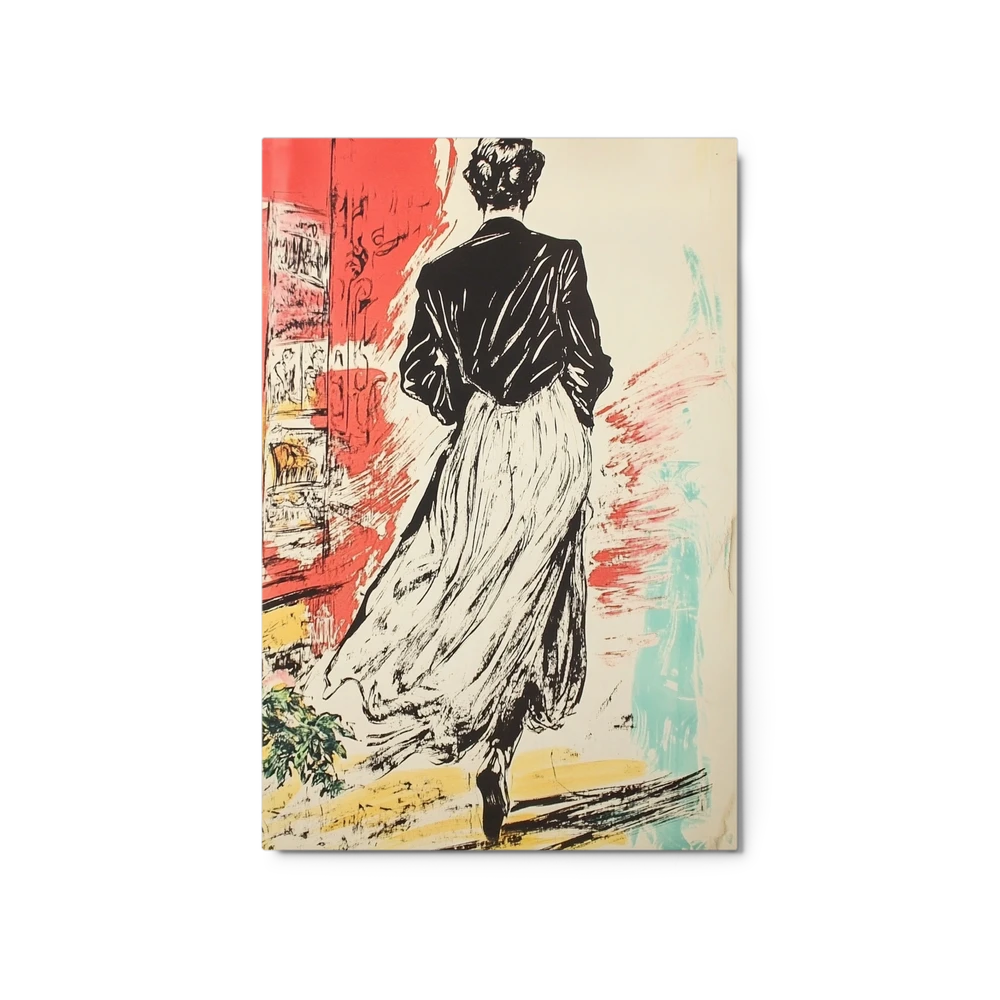Elegant Figure in Motion | Art Print