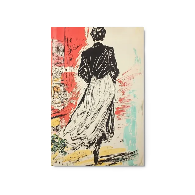 Elegant Figure in Motion | Art Print