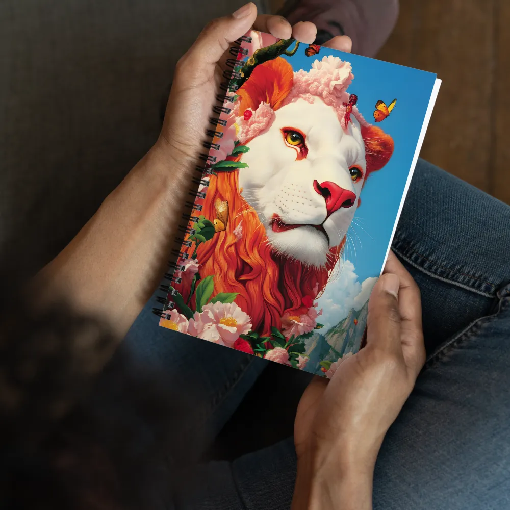 Guardian of the Floral Realm 
 Spiral Notebook | 140 pages