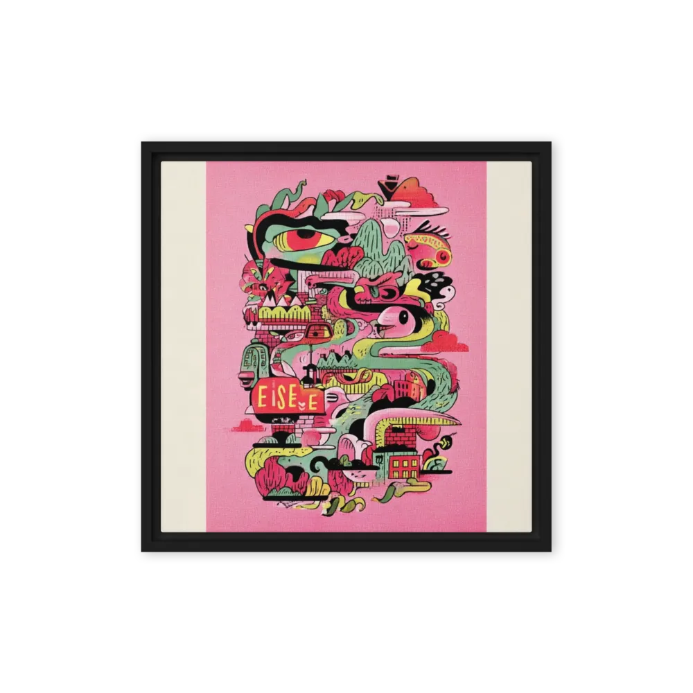 Surreal Psychedelic Doodle | Art Print