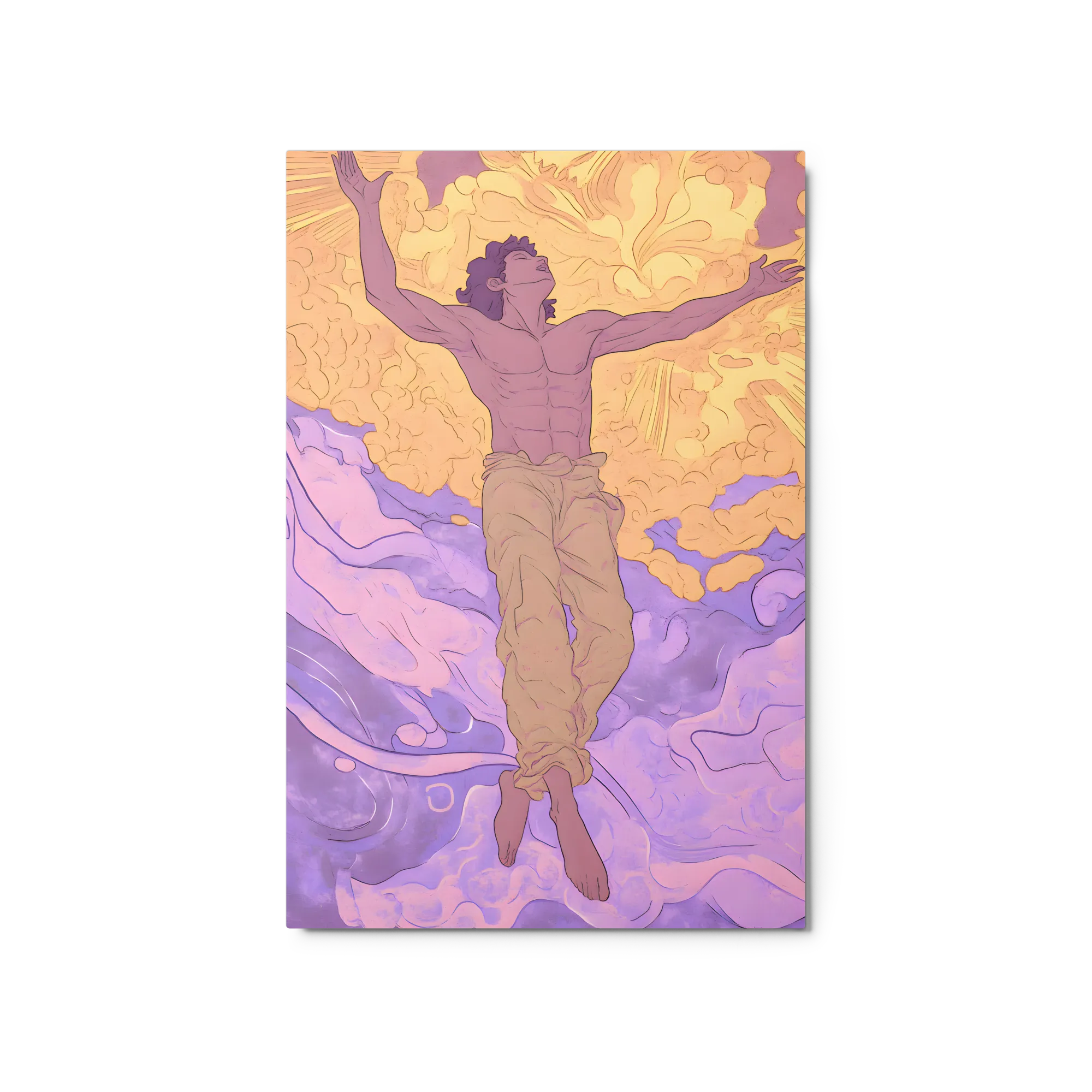 Ascensione in Viola e Oro
