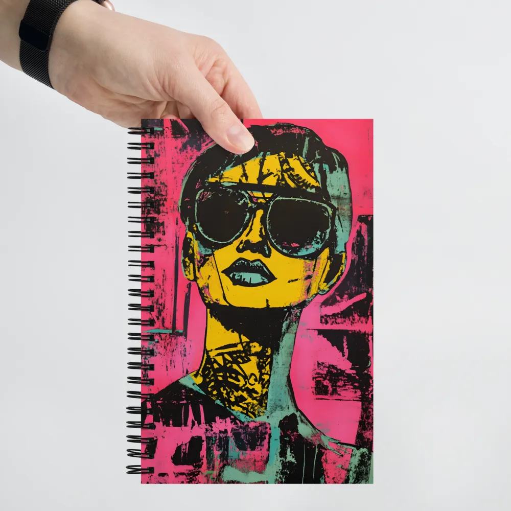Neon Gaze 
 Spiral Notebook | 140 pages