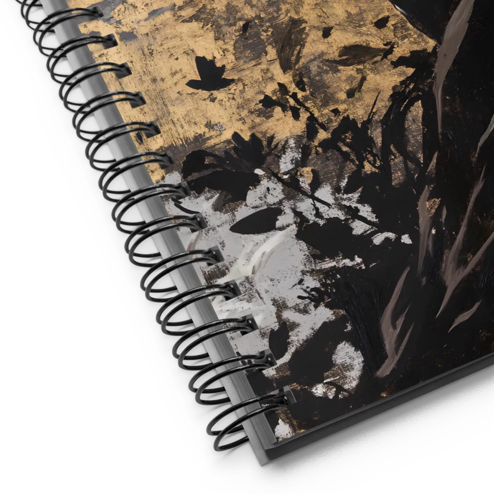 Profile with Butterflies on Gilded Ground