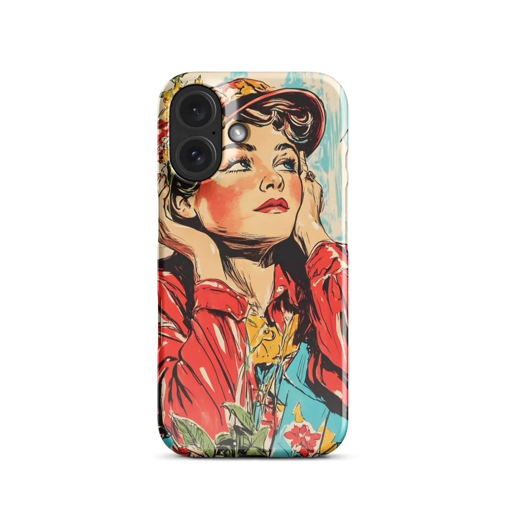 Pensive Gaze 
 Samsung Galaxy S10 | Snap Case