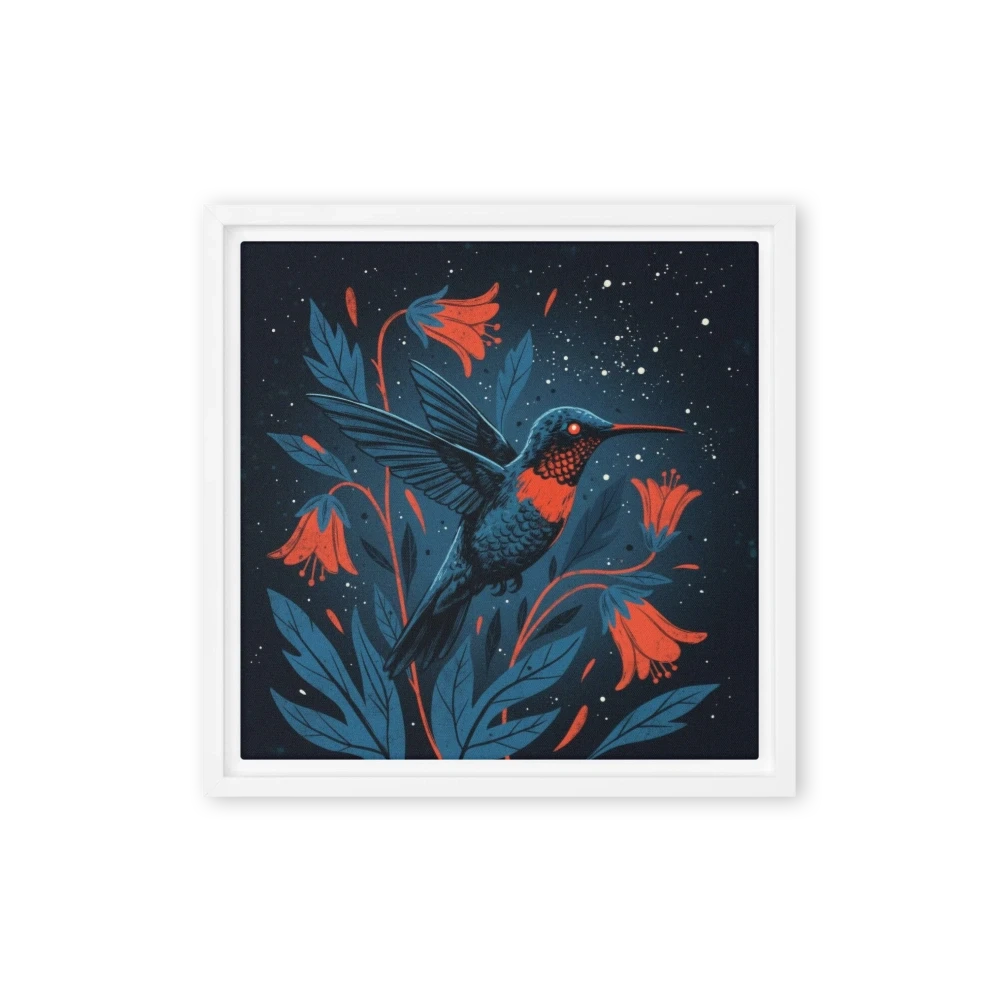 Midnight Hummingbird | Art Print