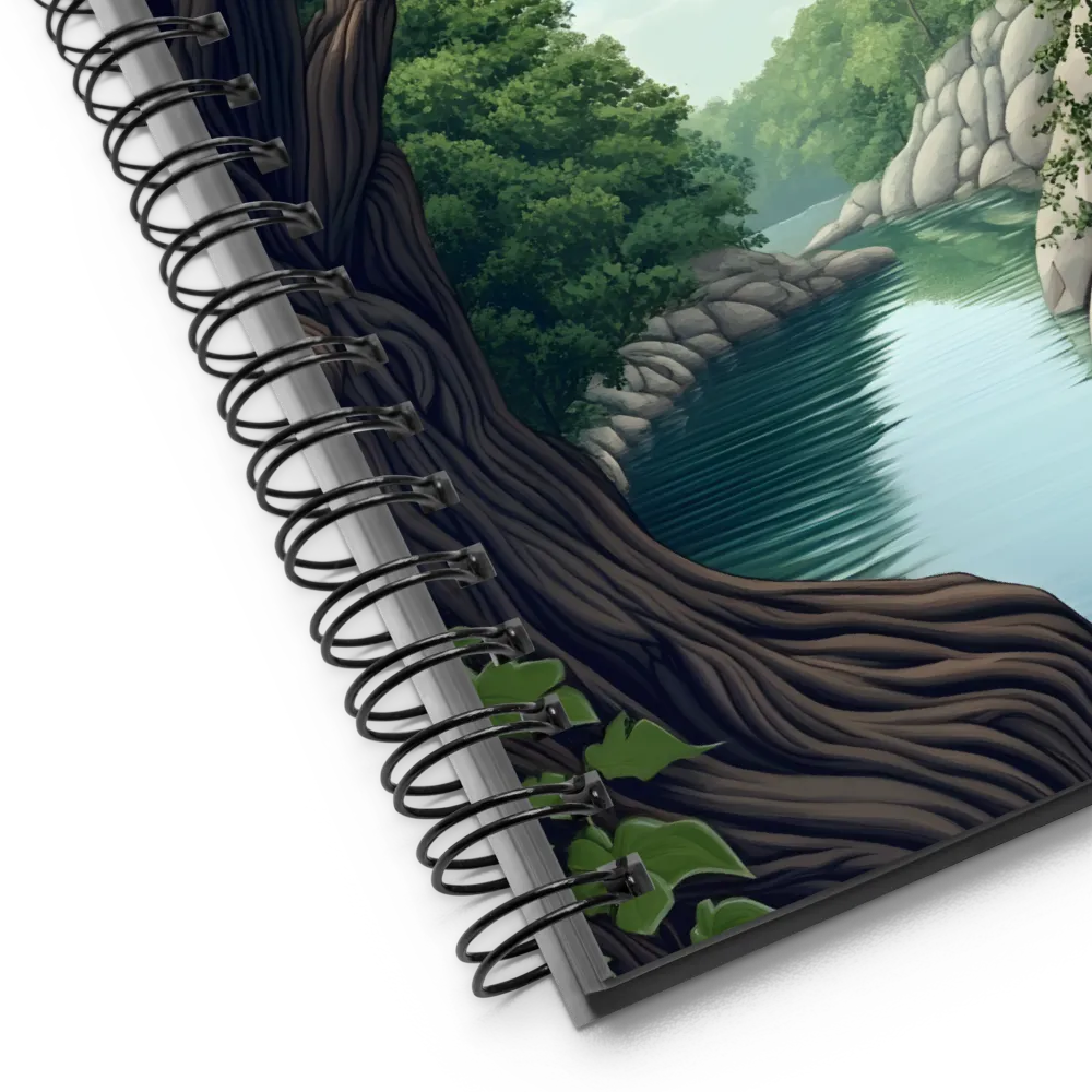 Tranquil Reflections: A Serene River Landscape