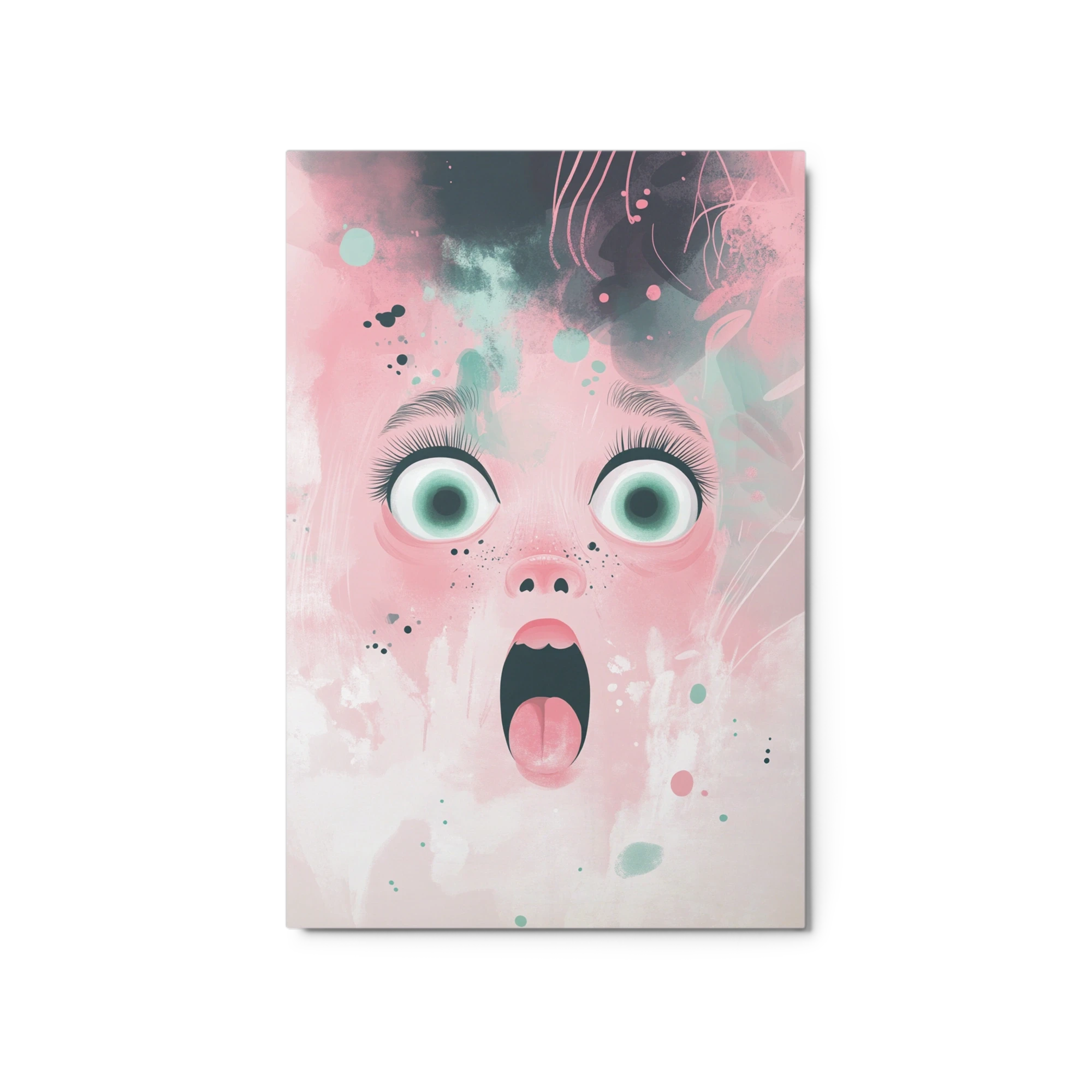 Surprised Expression Digital Art