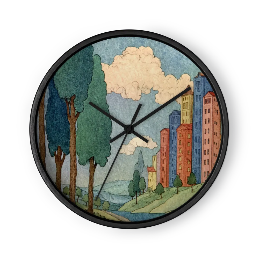 The Towering Valley | Wall Clock