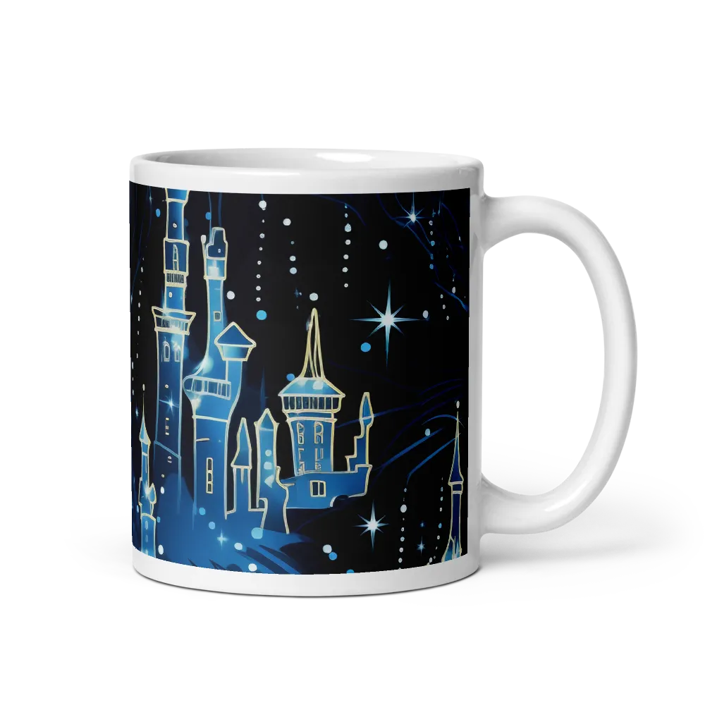 Dreamy Castles in a Starry Sky