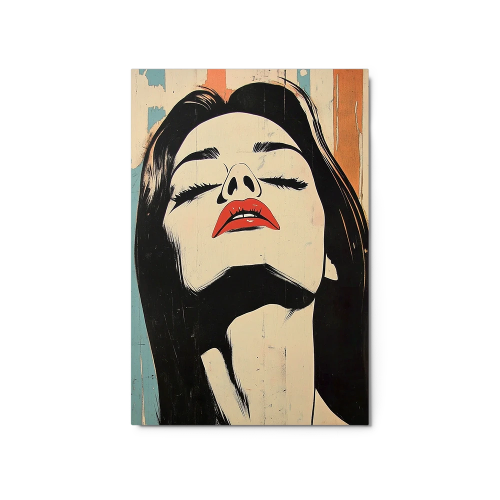 Resurgent Pop Art Female Portrait | Art Print