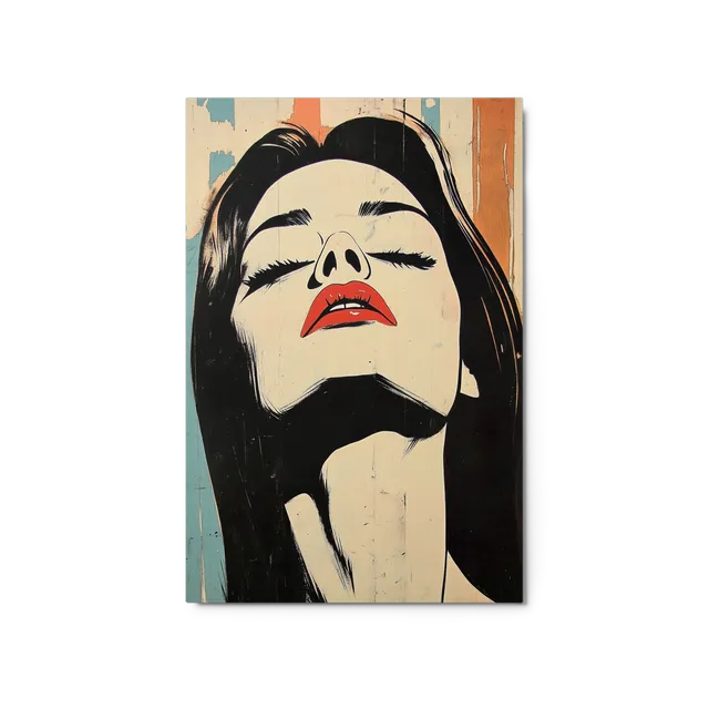 Resurgent Pop Art Female Portrait | Art Print