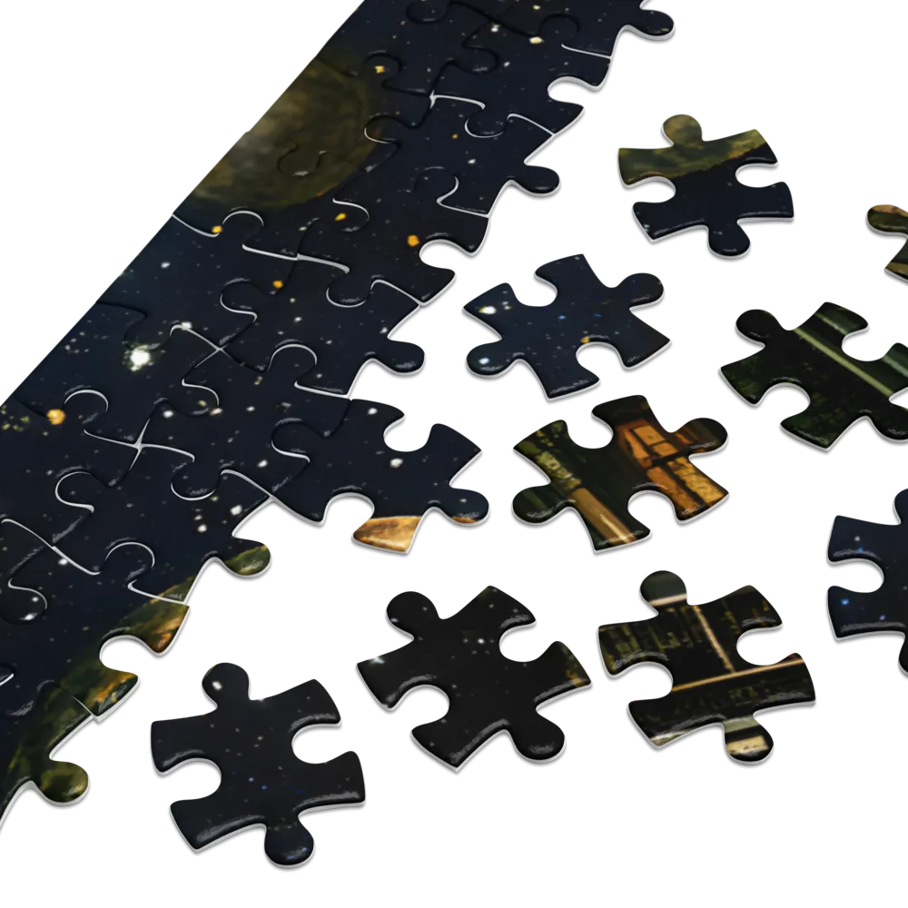 Celestia Metropolis 
 Jigsaw Puzzle in Tin Box