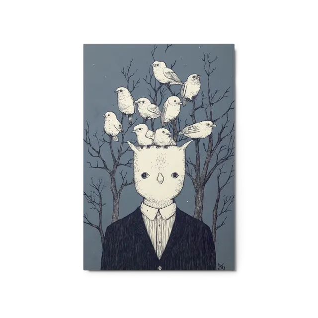 The Owl's Burden | Art Print
