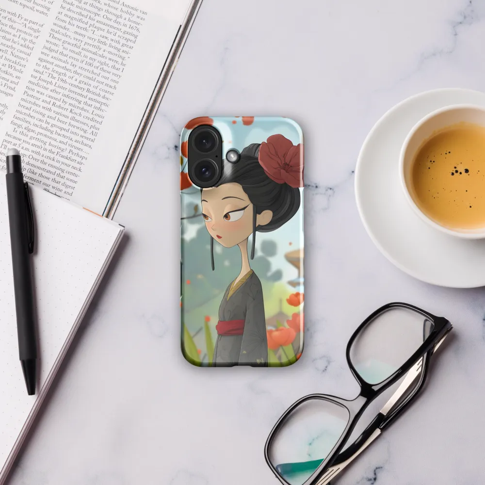 Pensive Kimono Girl 
 iPhone 13 Pro Max | Tough Case