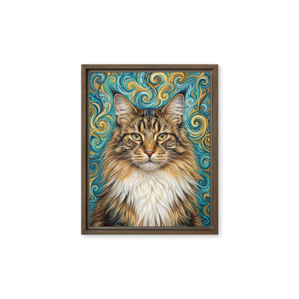 Pet Portrait — Coiled Filigree