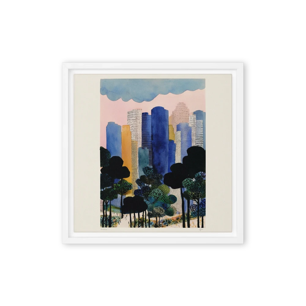 Modern City Skyline | Art Print