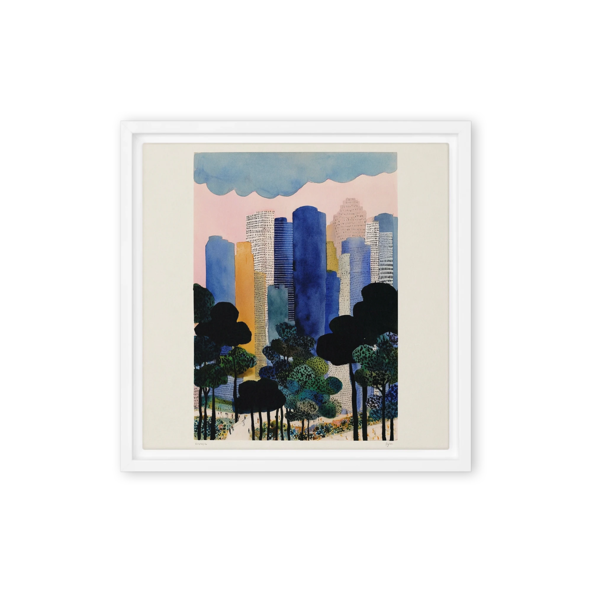 Modern City Skyline