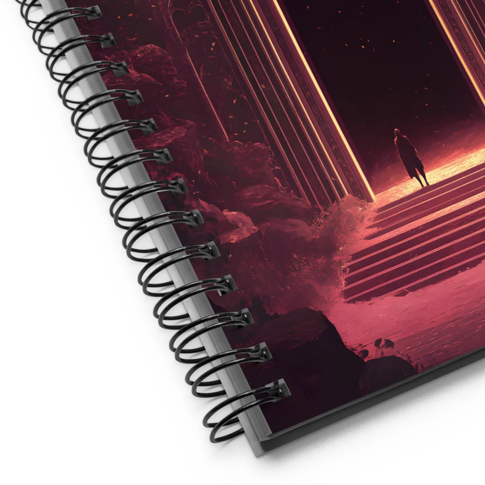 The Ethereal Gateway 
 Spiral Notebook | 140 pages