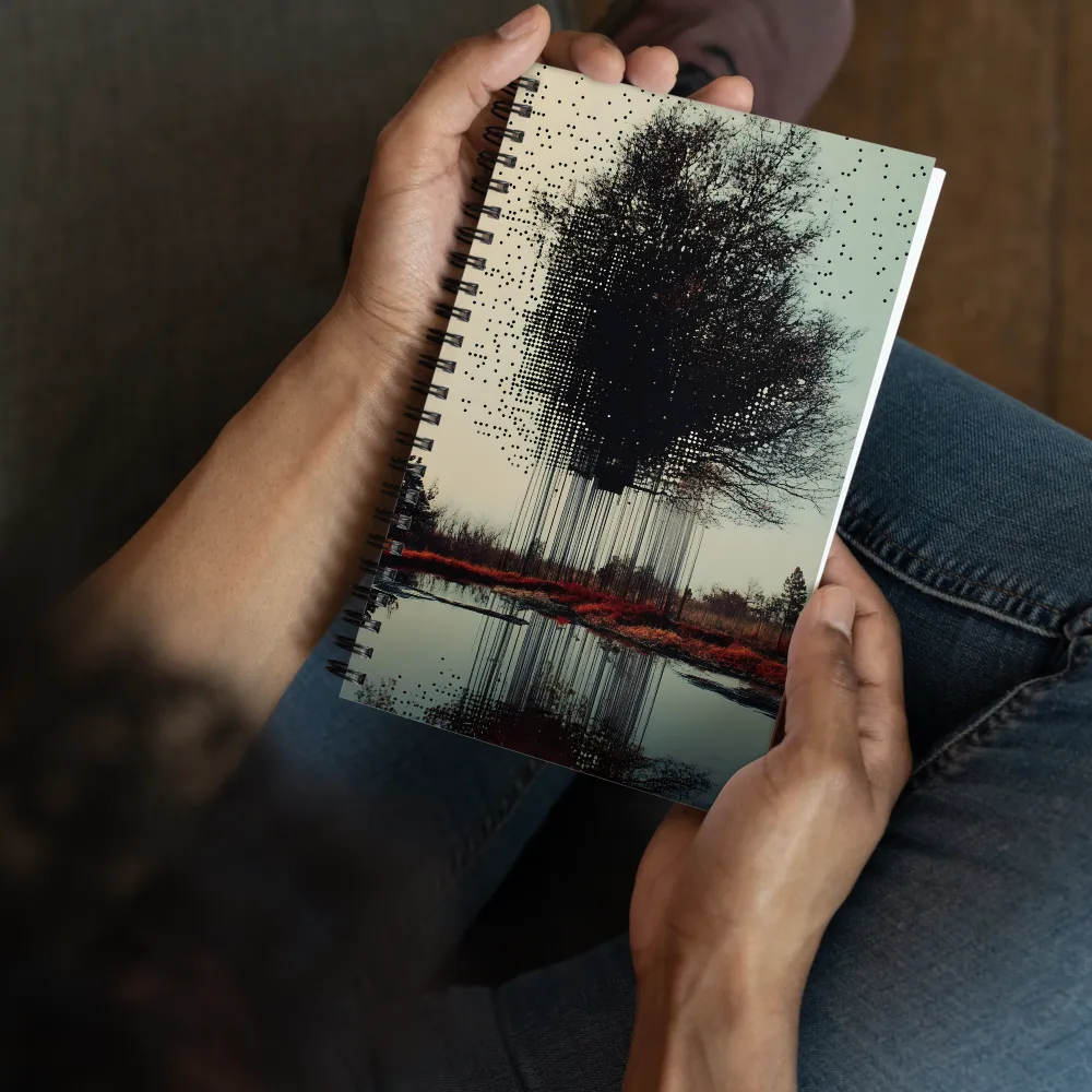 Digital Nature Reflection 
 Spiral Notebook | 140 pages