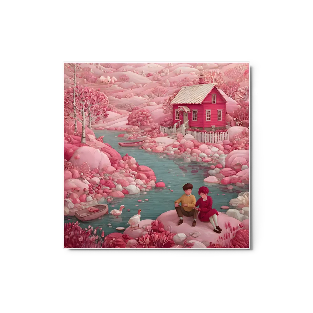 Pink River Story | Art Print
