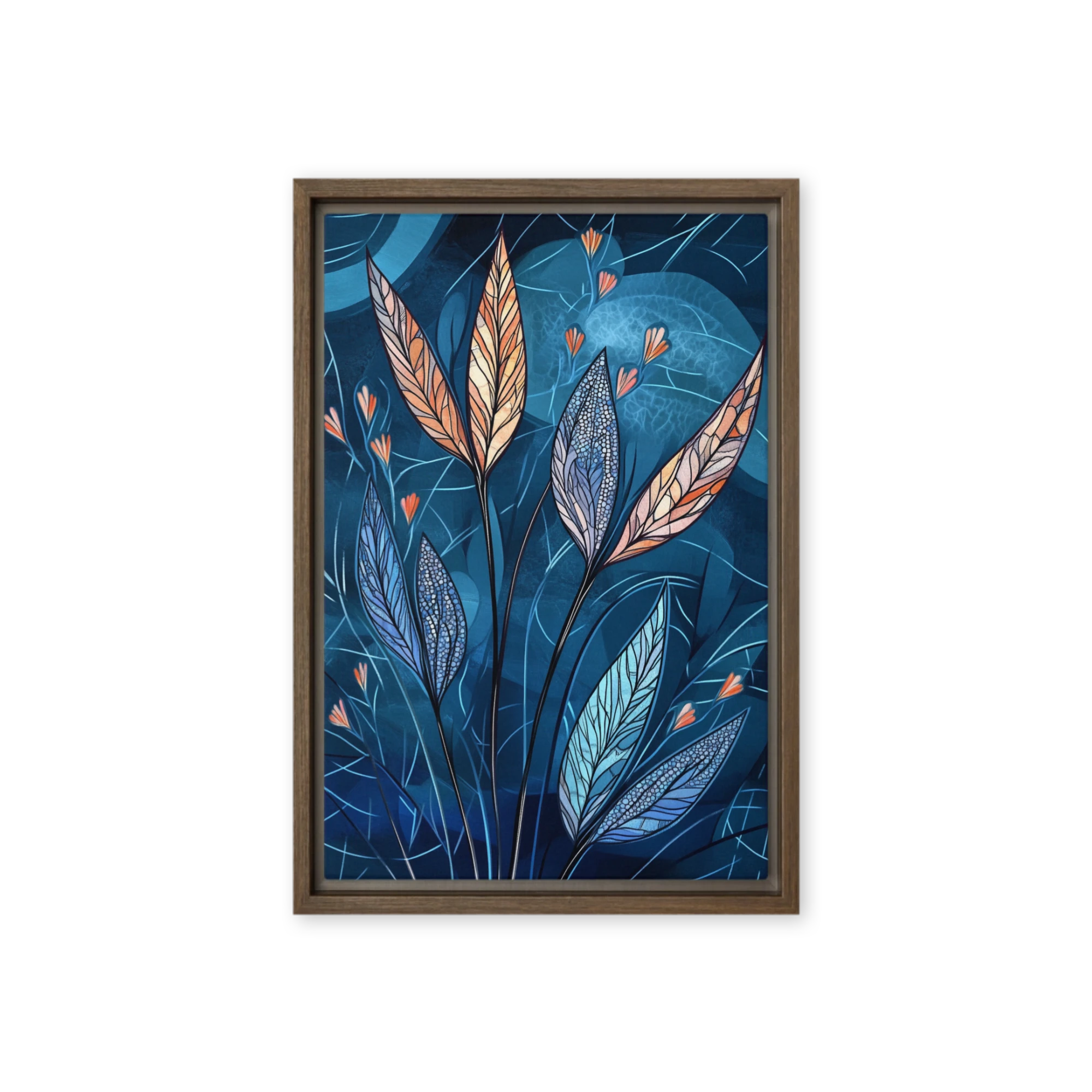 Art Nouveau Botanical Serenity