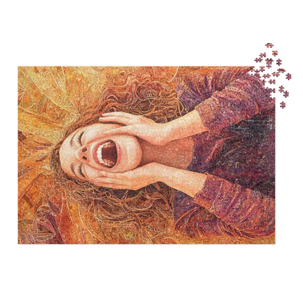 Golden Exuberance Mosaic