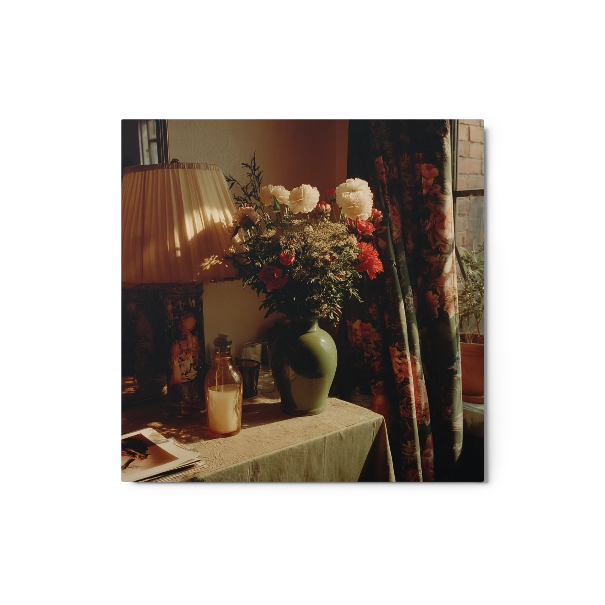Sunlit Floral Still Life