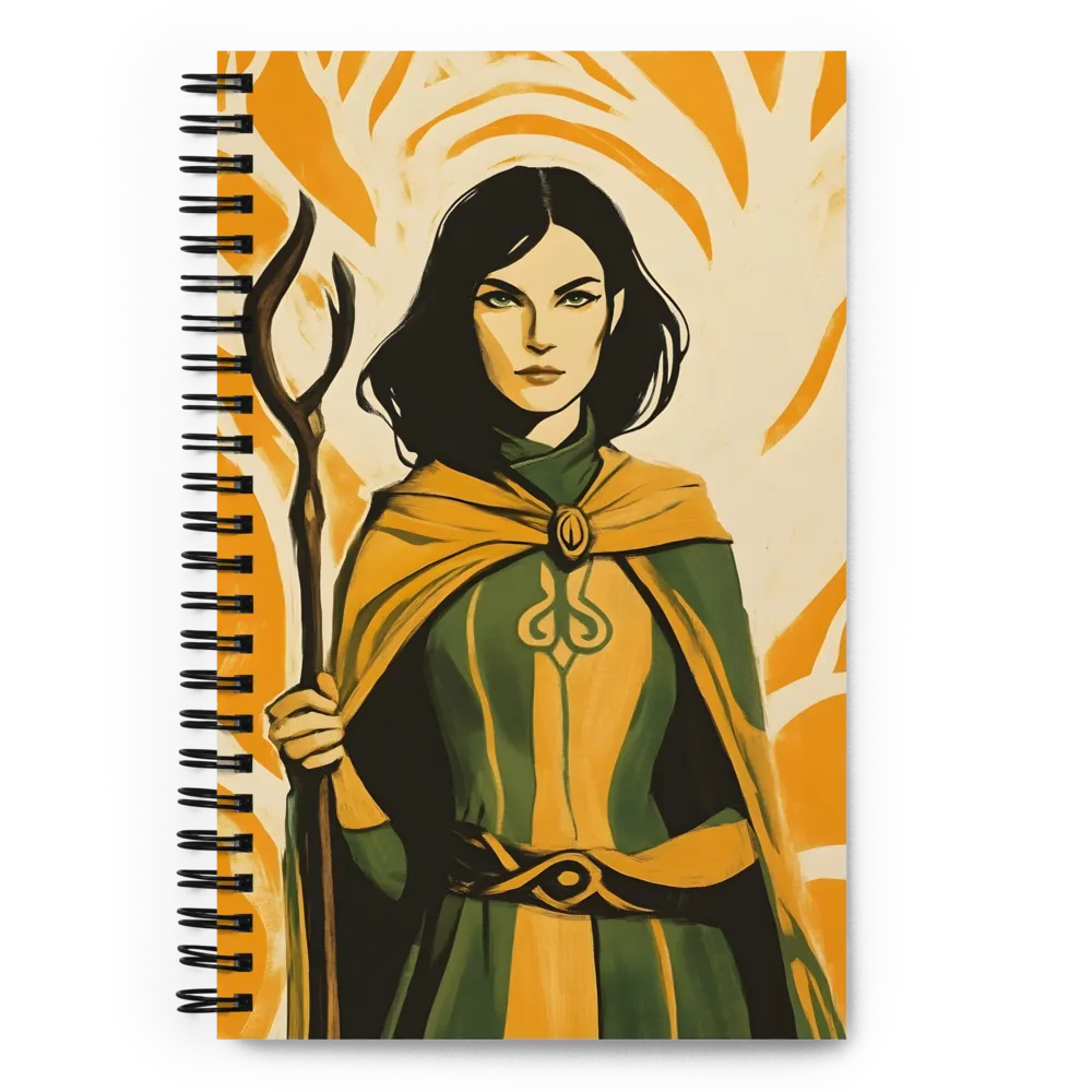 The Emerald Sorceress 
 Spiral Notebook | 140 pages