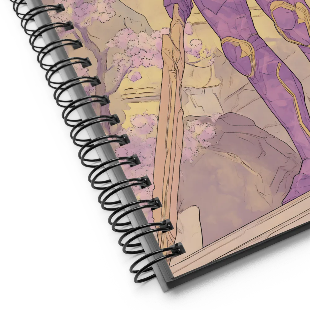 The Violet Guardian 
 Spiral Notebook | 140 pages