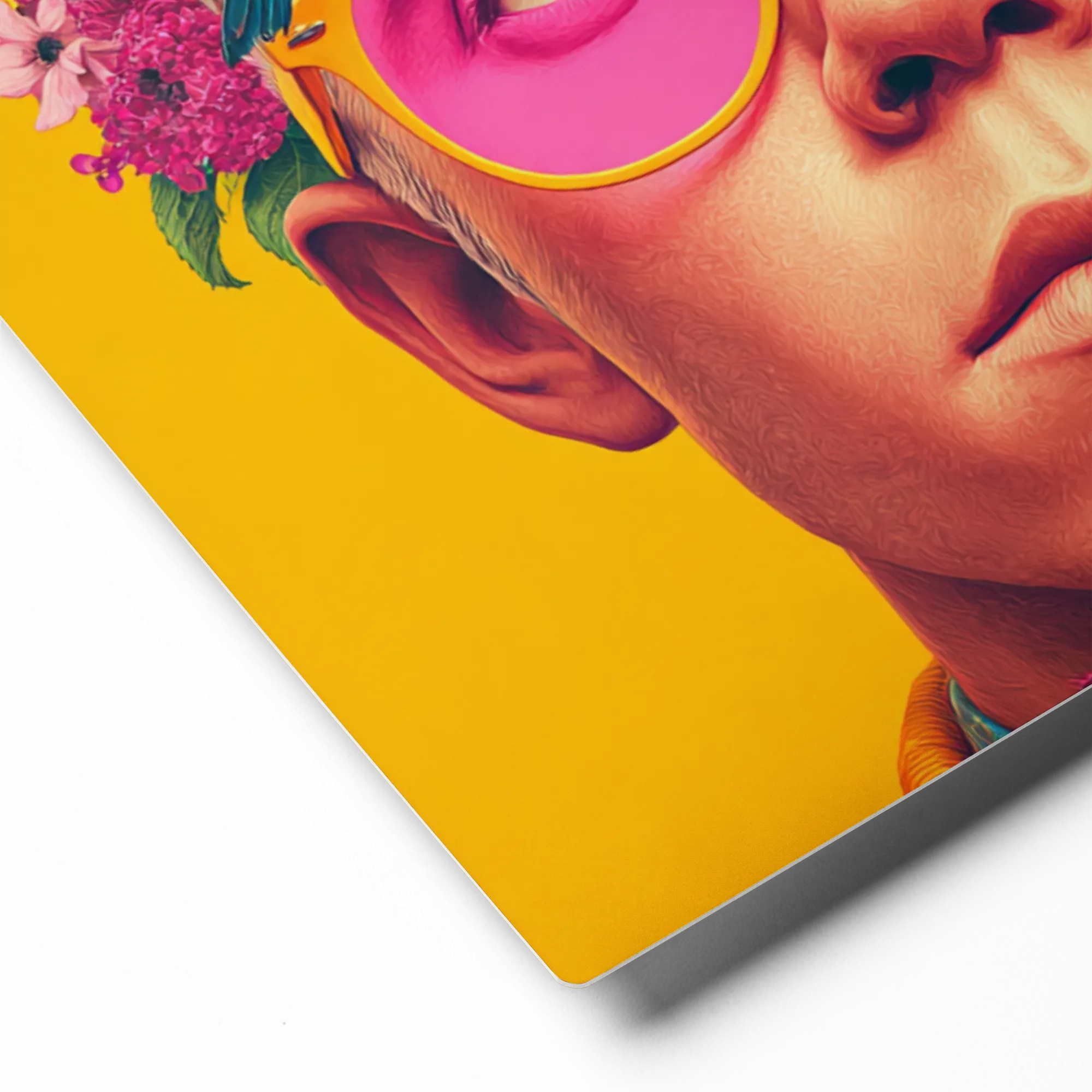 Whimsical Floral Portrait | Art Print
