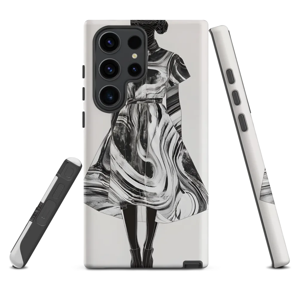 Swirling Silhouette | Phone Case