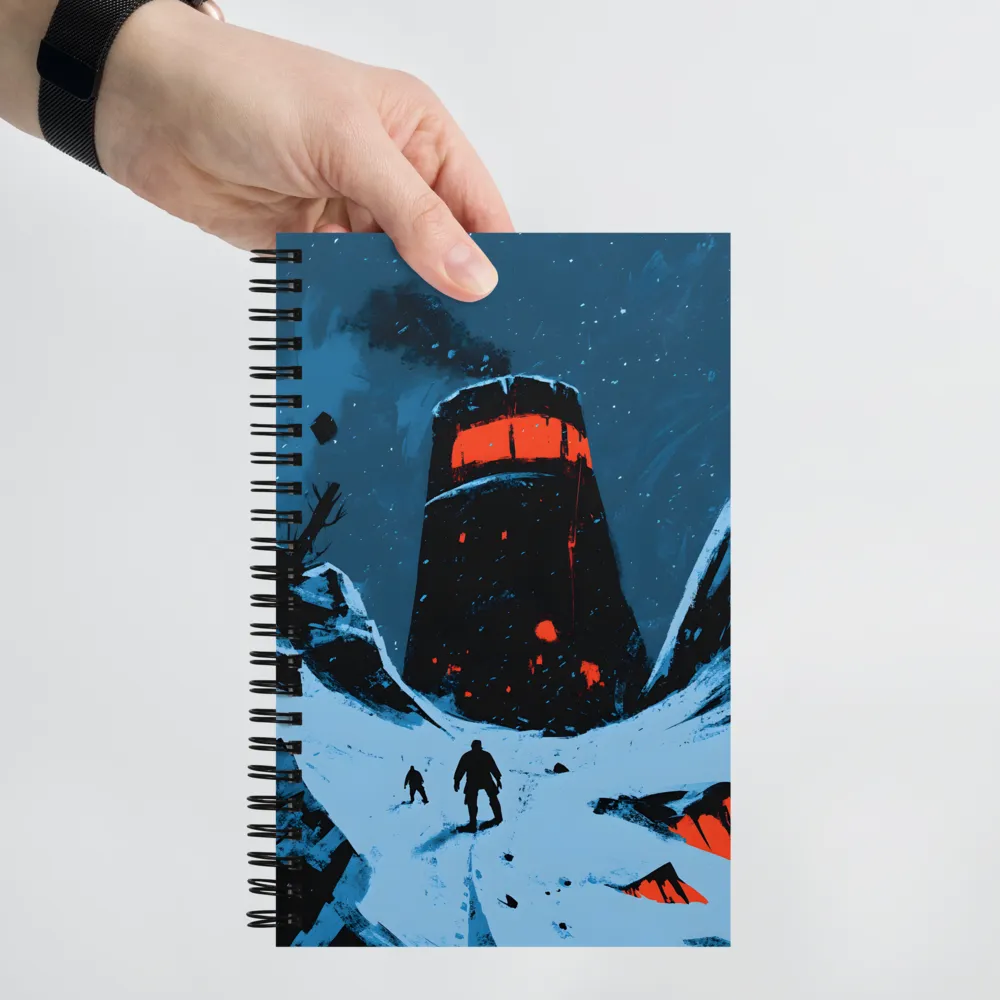 The Crimson Core 
 Spiral Notebook | 140 pages