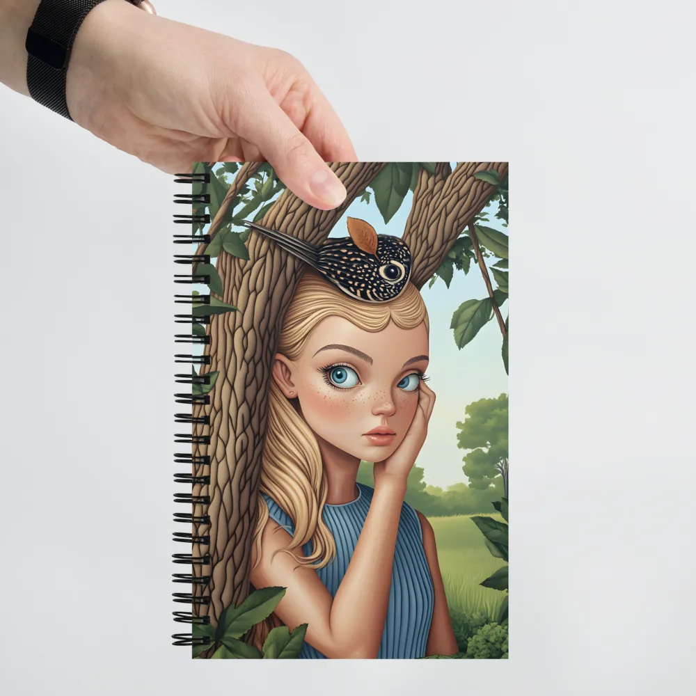 Curious Glance 
 Spiral Notebook | 140 pages
