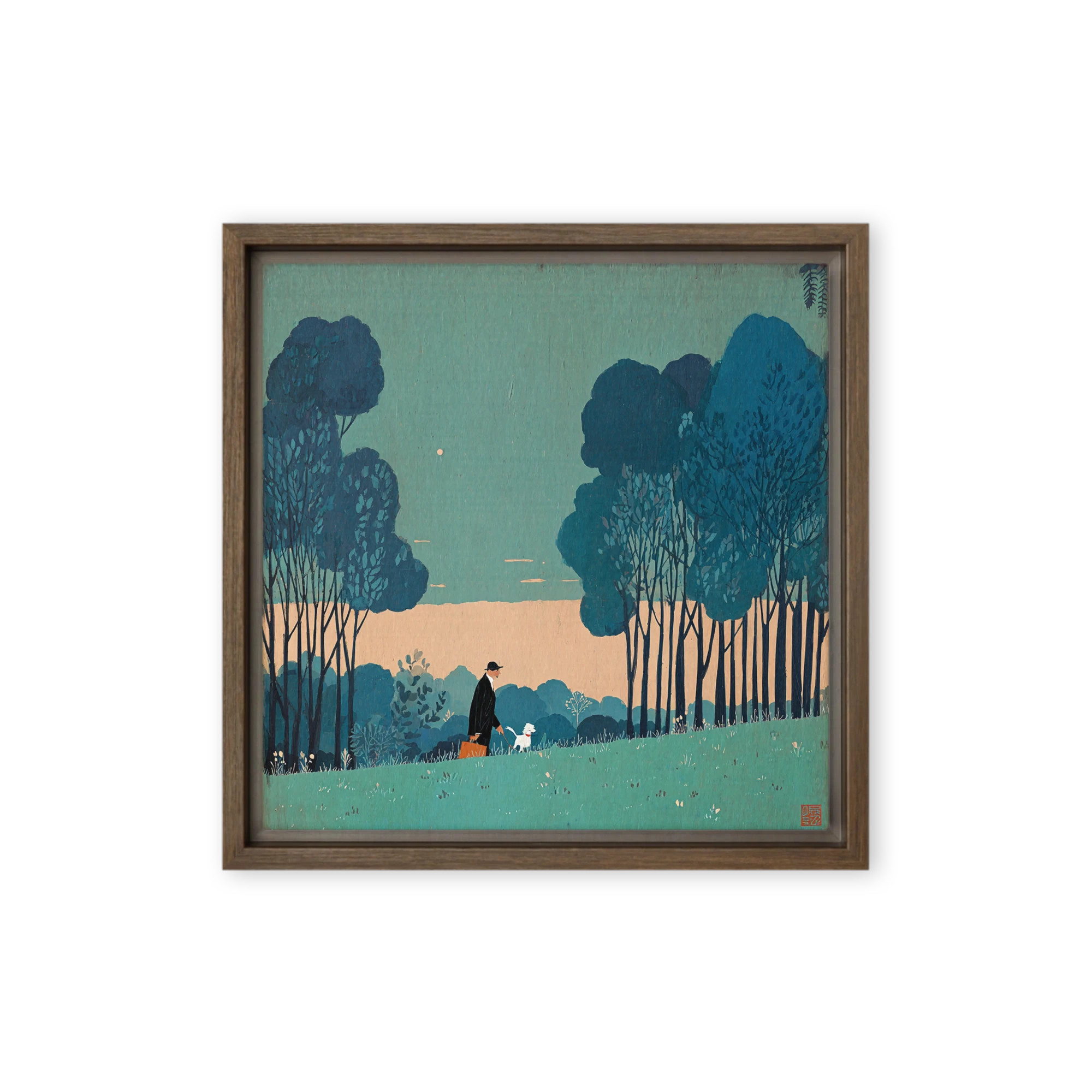 Stroll Through Twilight Woods