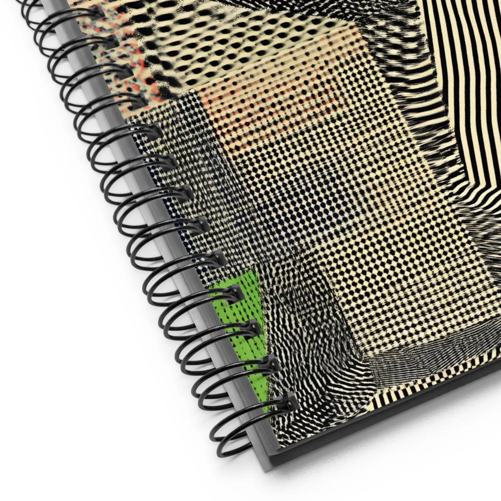 Optical Illusion Patterns 
 Spiral Notebook | 140 pages