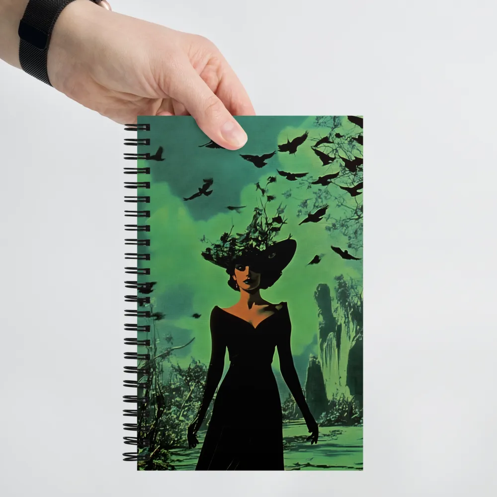 The Crow Queen 
 Spiral Notebook | 140 pages