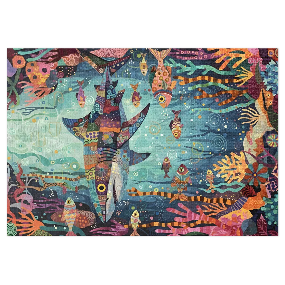 Patchwork Reef Shark | Jigsaw Puzzles