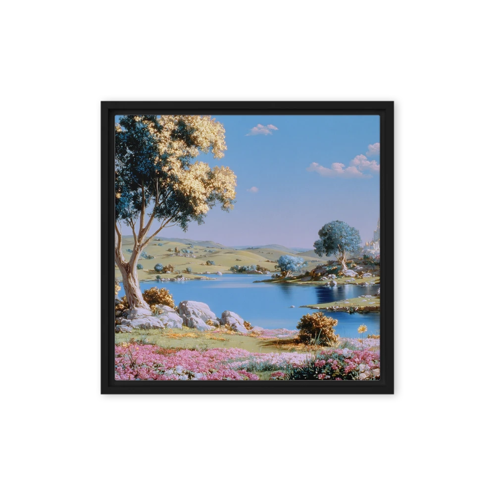 Enchanted Lake Valley | Art Print