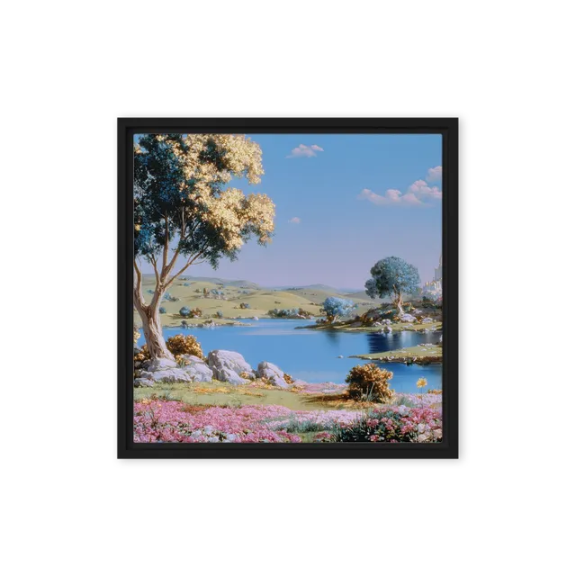 Enchanted Lake Valley | Art Print