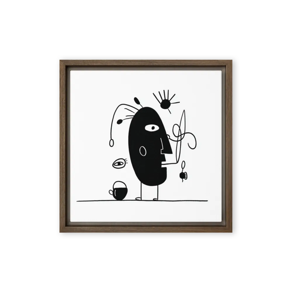 Graphic Black & White Wall Art — Bold & Graphic
