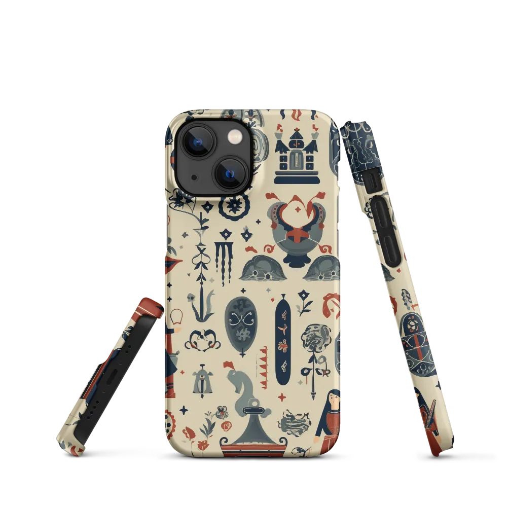 Folk Art Mythology Pattern | Phone Case